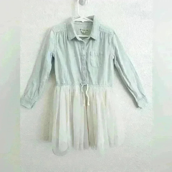 Tucker and Tate Button Down Tutu Dress Size 4 - Picture 1 of 4